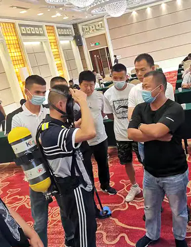 قبول تدريب قسم الإطفاء